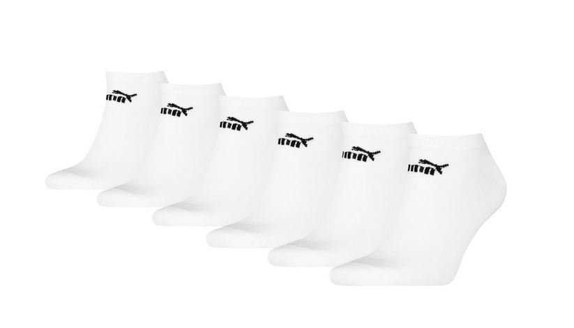 Puma ELEMENTS Sneakers Socken 6-Pack weiß