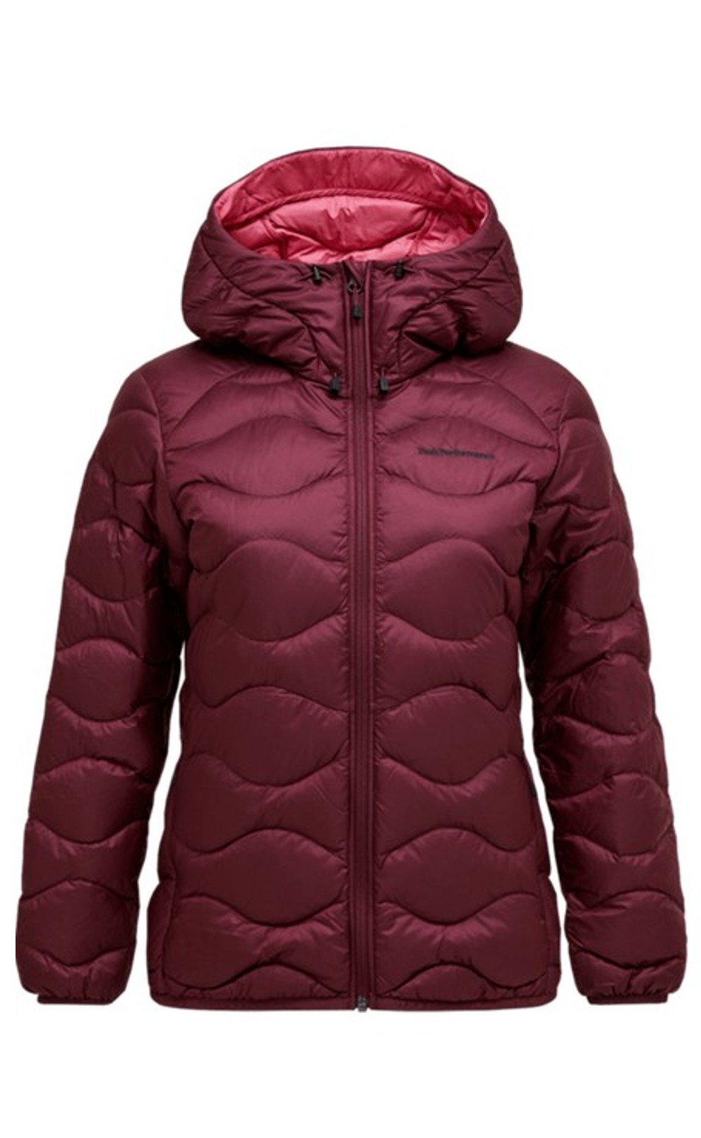 Peak Performance Damen Helium Down Hood Jacke PORTO/MOUNTAIN BLUSH