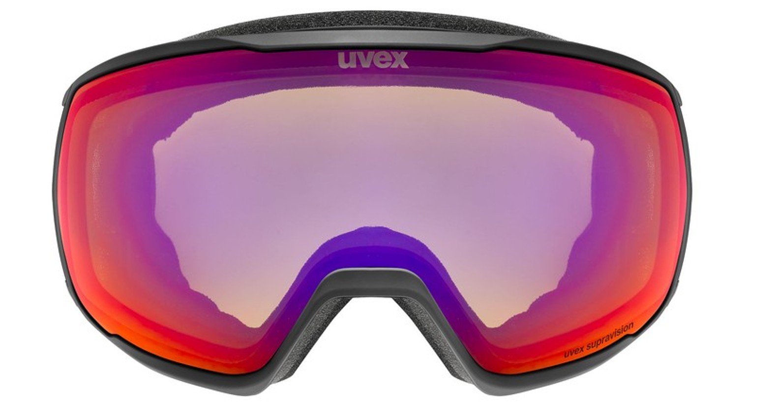 Uvex Schneebrille victorious FM black matt/ mirror ruby