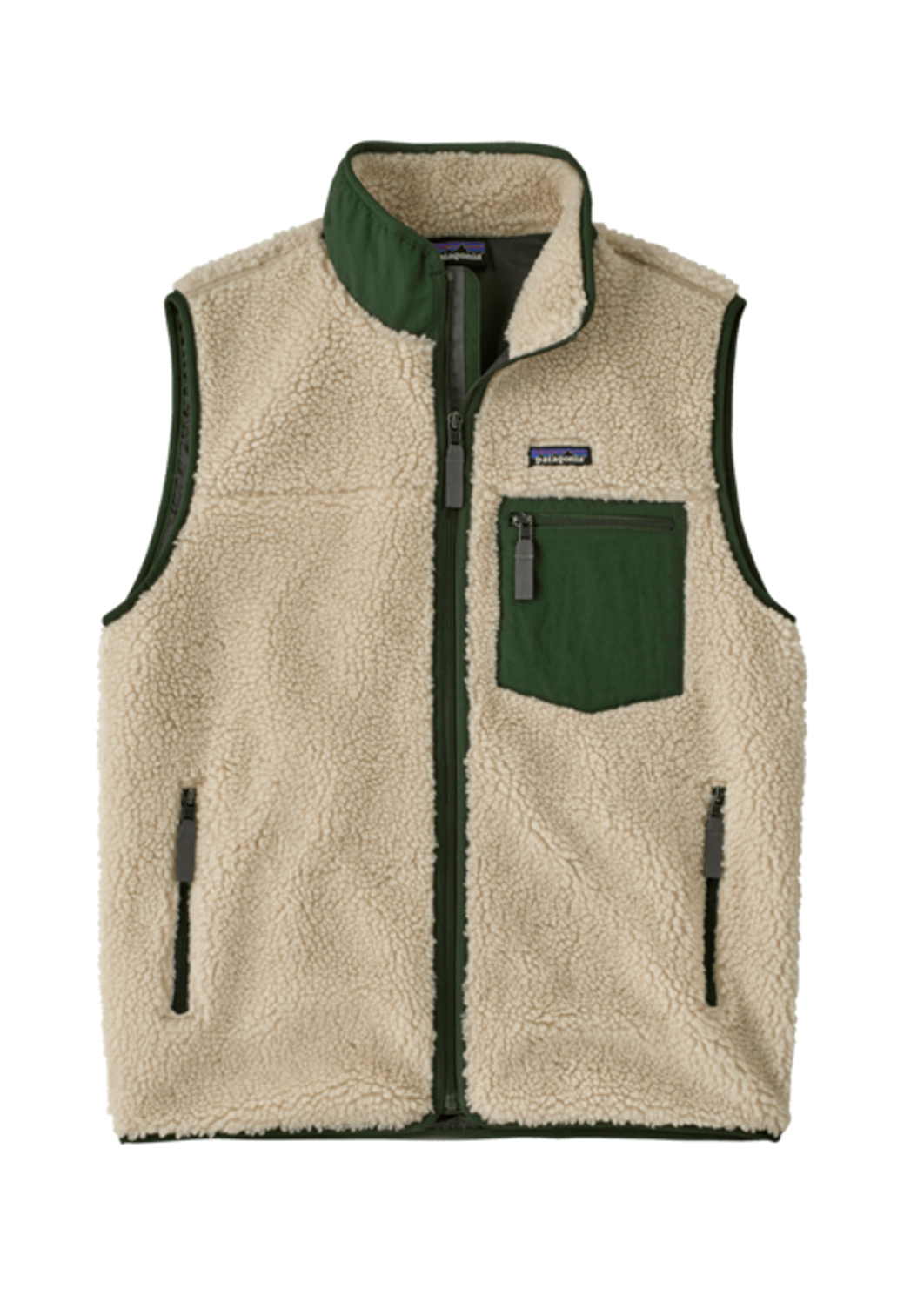 Patagonia Herren Weste Classic Retro X Vest Dark Natural Green