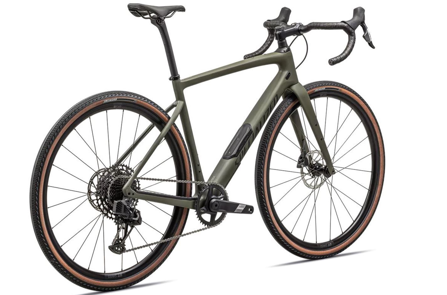 Specialized Diverge Comp Carbon Gravel Bike Satin Oak Green / Smoke 2025
