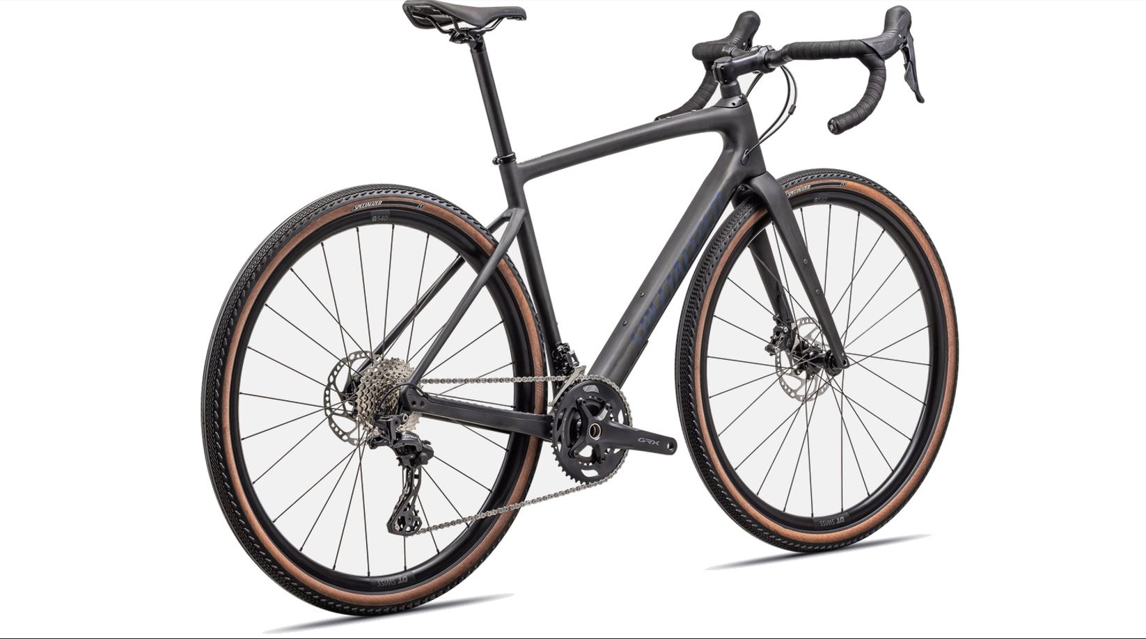 Specialized Diverge Sport Carbon Gravel Bike Satin Carbin / Blue Onyx