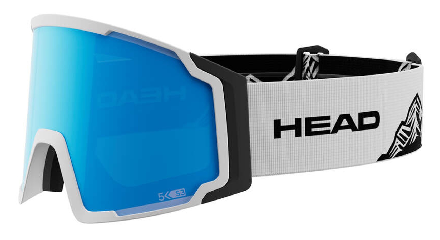 Head Schneebrille NEVES PRO 5K blue white