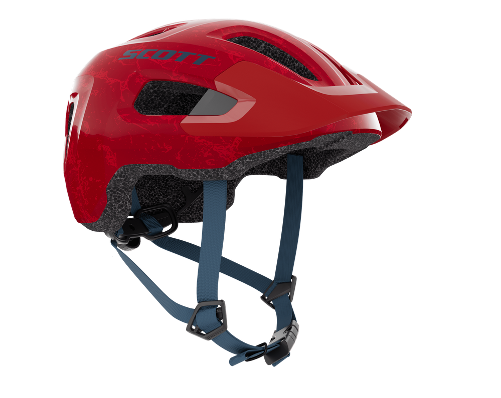 SCOTT Fahrradhelm Supra Jr. corsa red