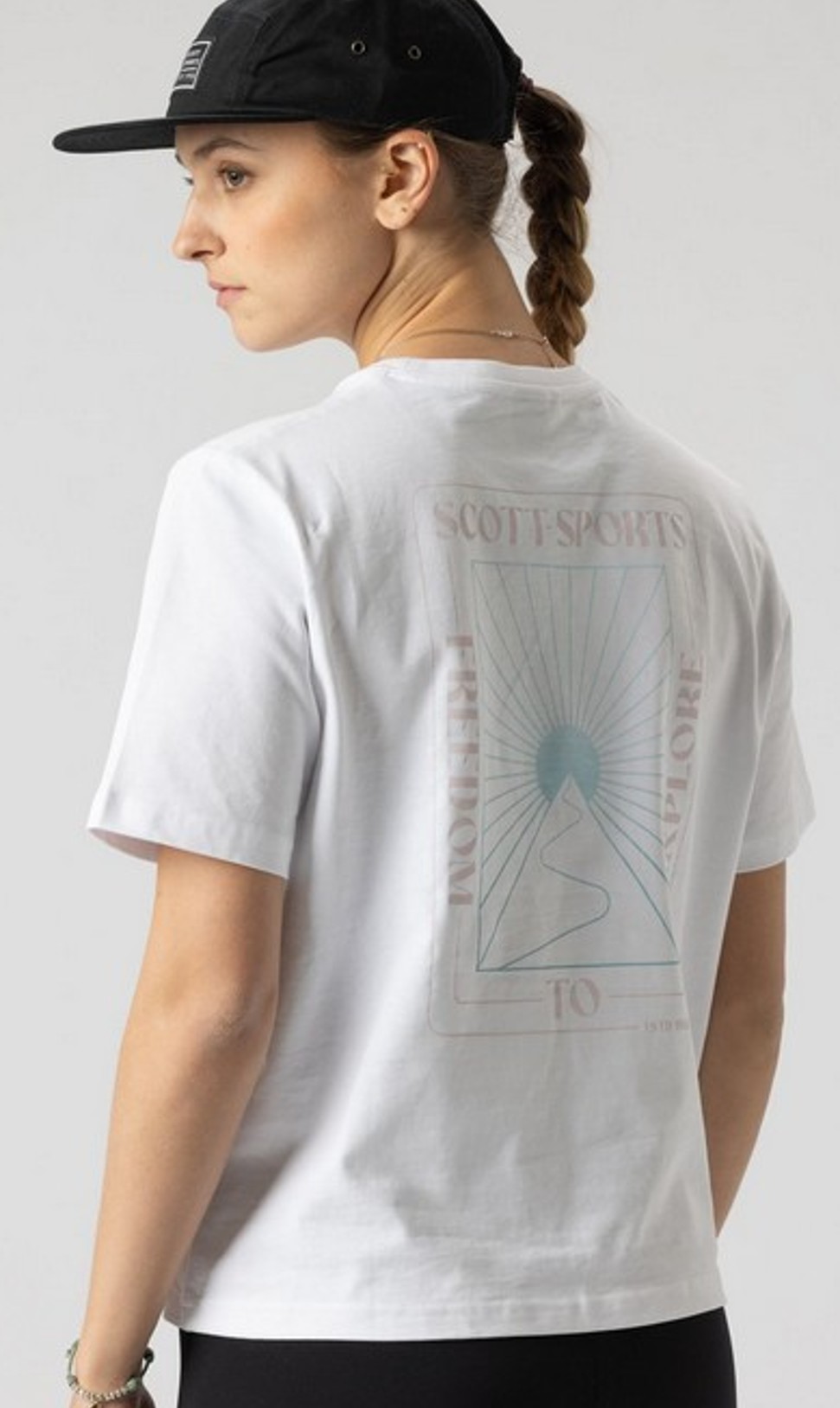 SCOTT Damen T-Shirt GRAPHIC  white