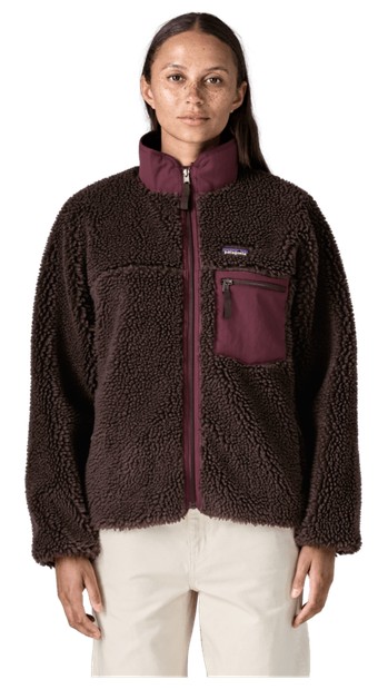 Patagonia Damen Classic Retro-X Jacke Den Brown