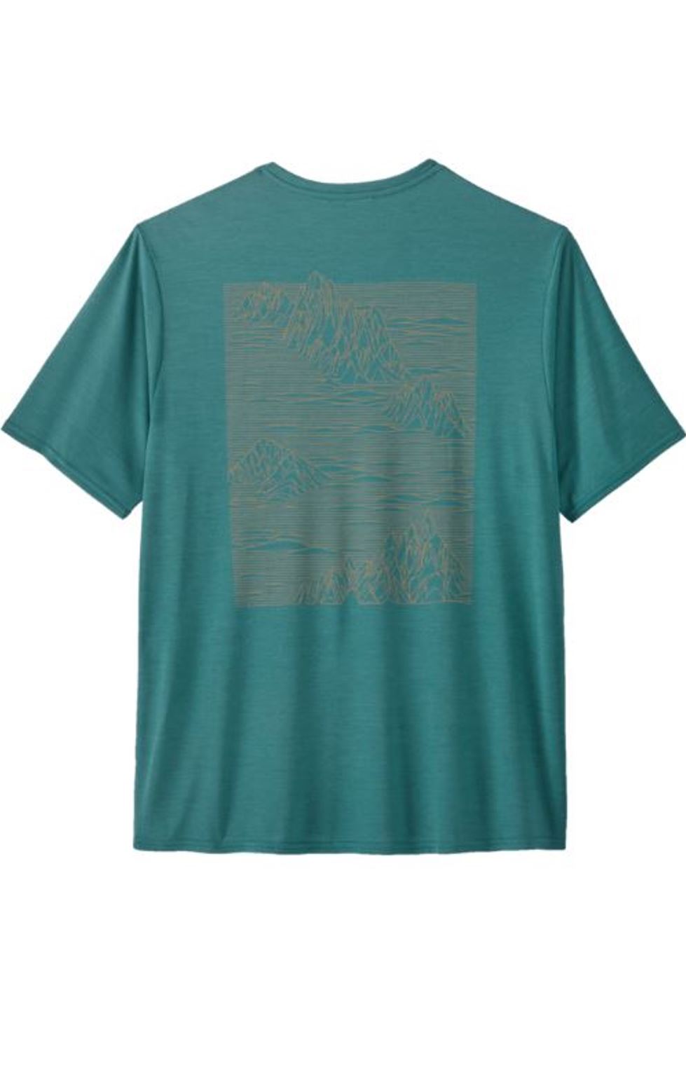 Patagonia T-Shirt Cap Cool Daily Graphic Wetland Blue