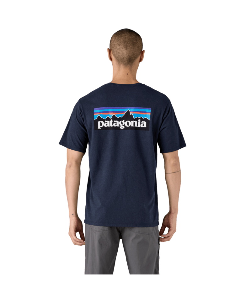 Patagonia Herren T-Shirt P-6 Responsibili Tee New Navy