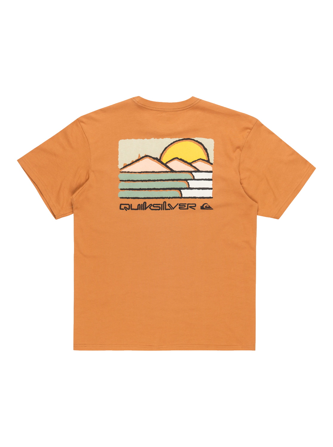 Quiksilver T-Shirt Evo Future Islands Bran