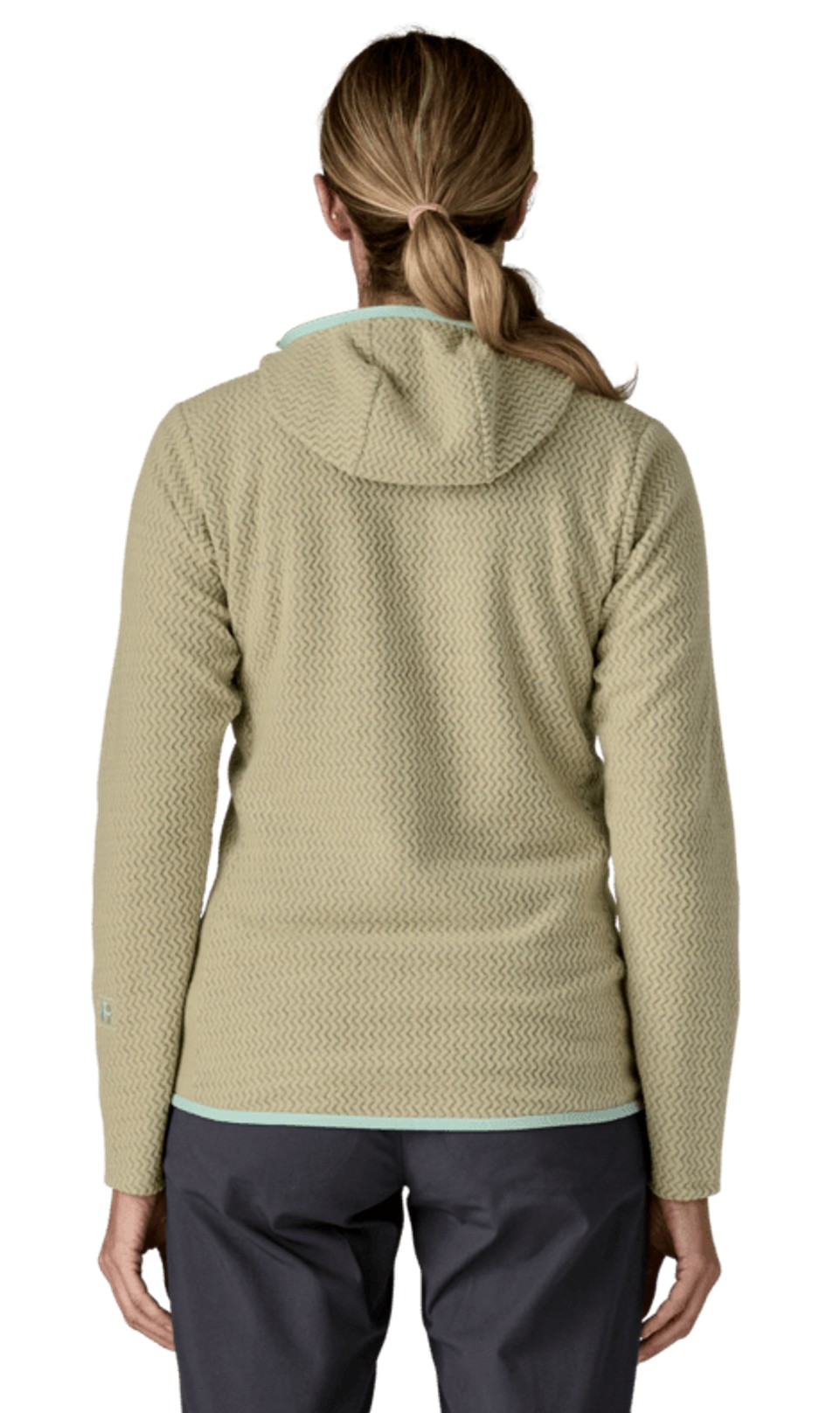 Patagonia Damen R1® Air Fleece Full-Zip Hoody Weathered Stone
