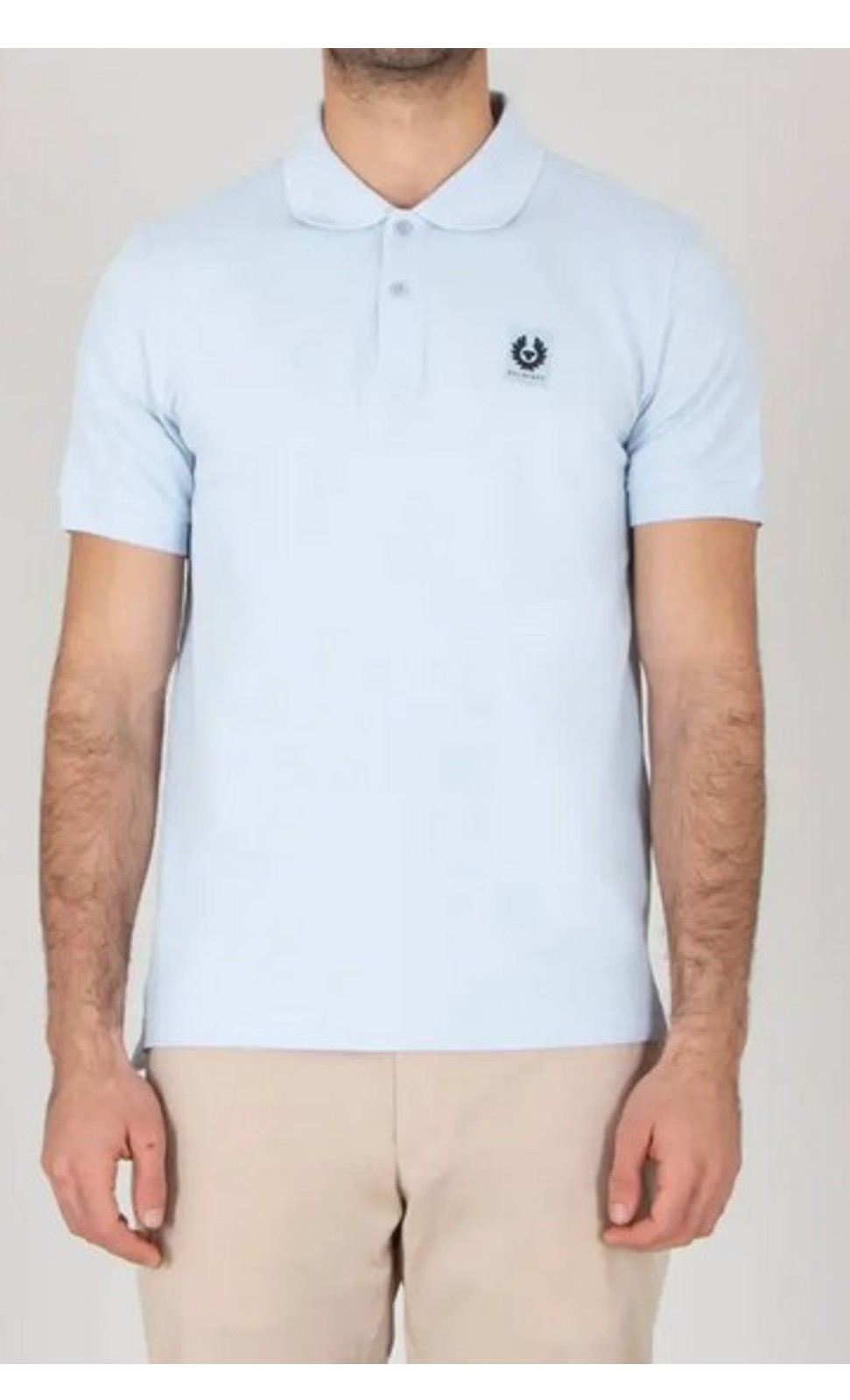 Belstaff Herren Polo T-Shirt Sky Blue