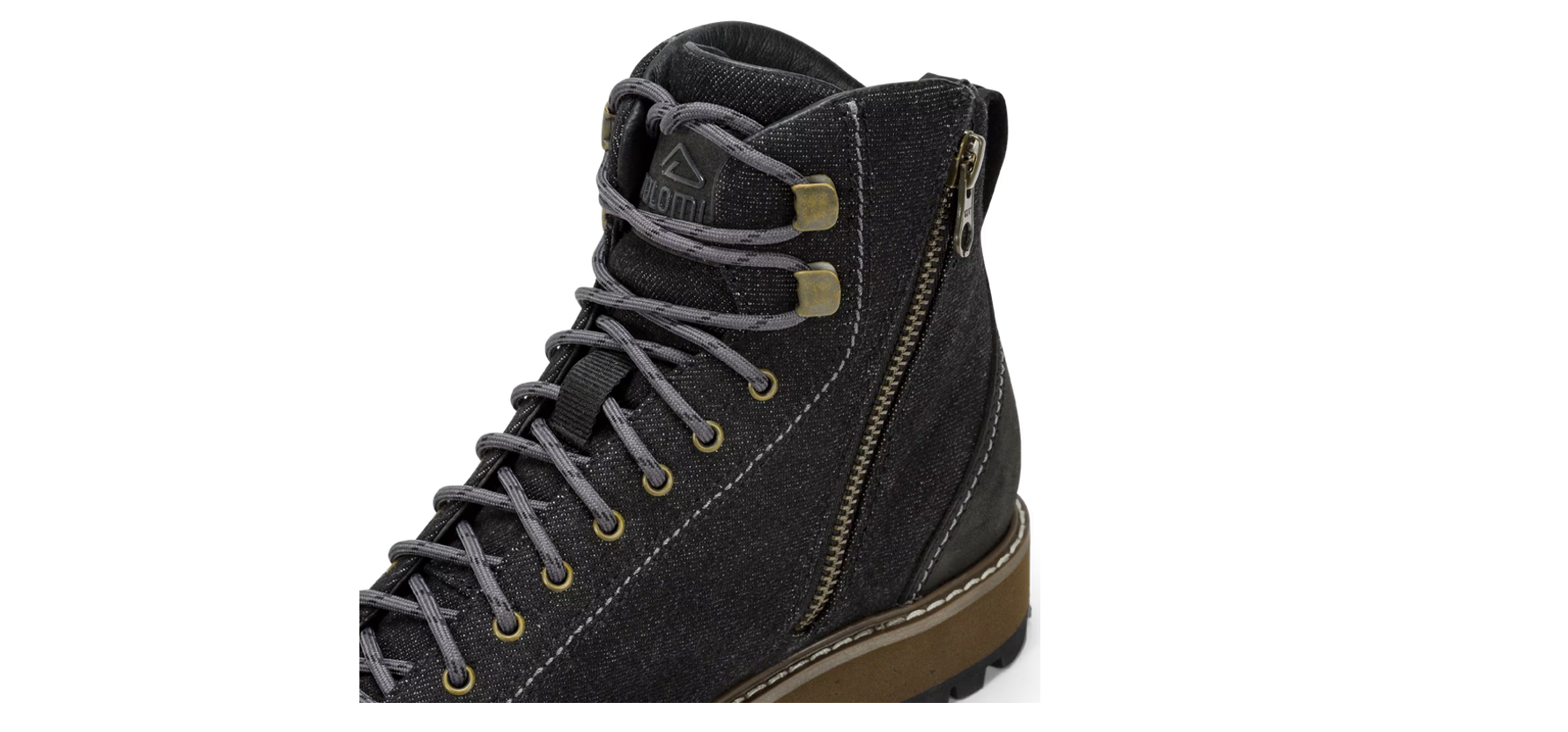 Dolomite 54 High Denim Schuh Black