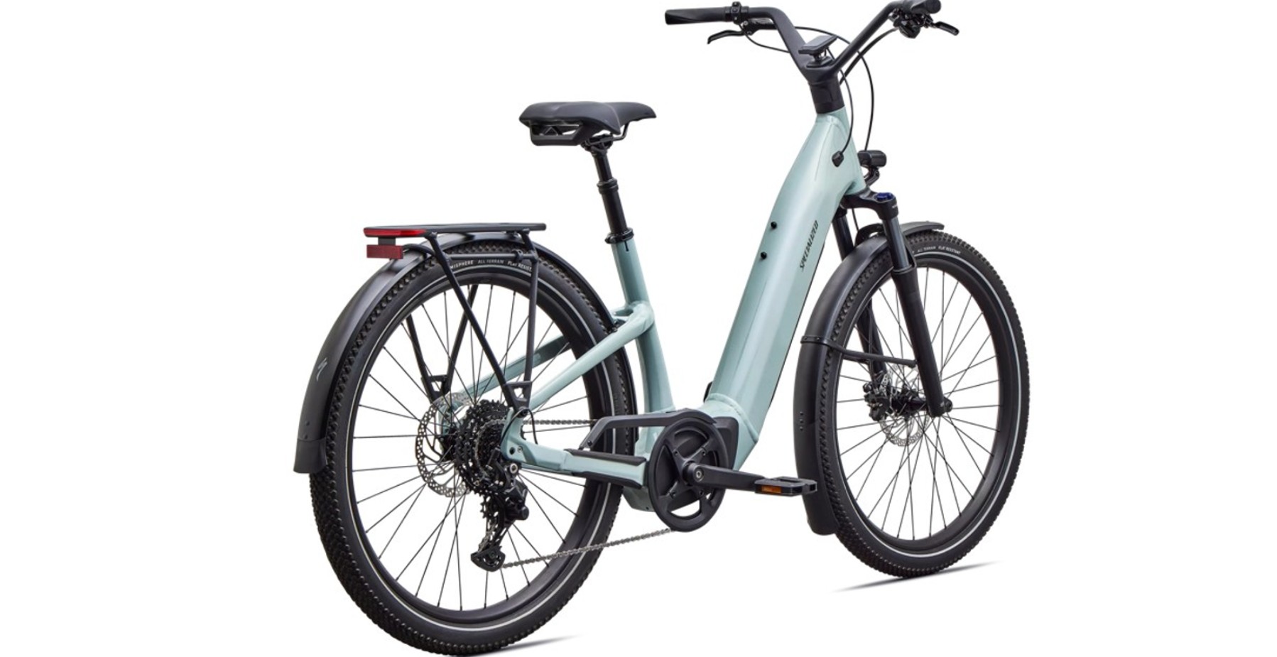 Specialized E-City Bike Como 4.0 Gloss Agave Grey / Oak Green Metallic 2027