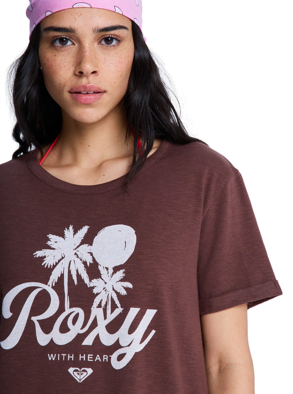 Roxy Damen Shirt Oceanwave Regular Slub French Roast
