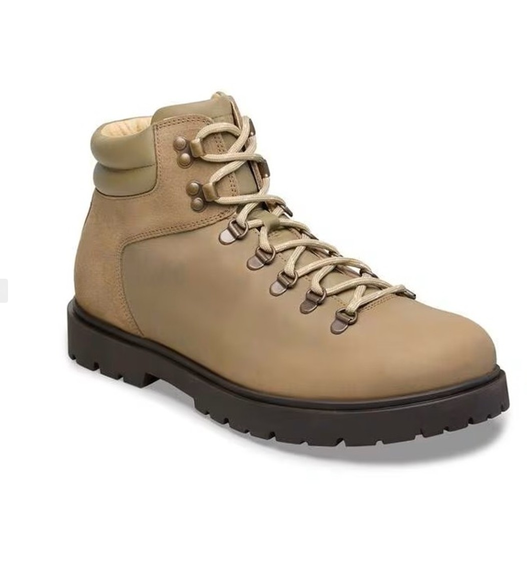 Birkenstock Herren Booty Jackson 2.0 Nubukleder/Veloursleder Taupe