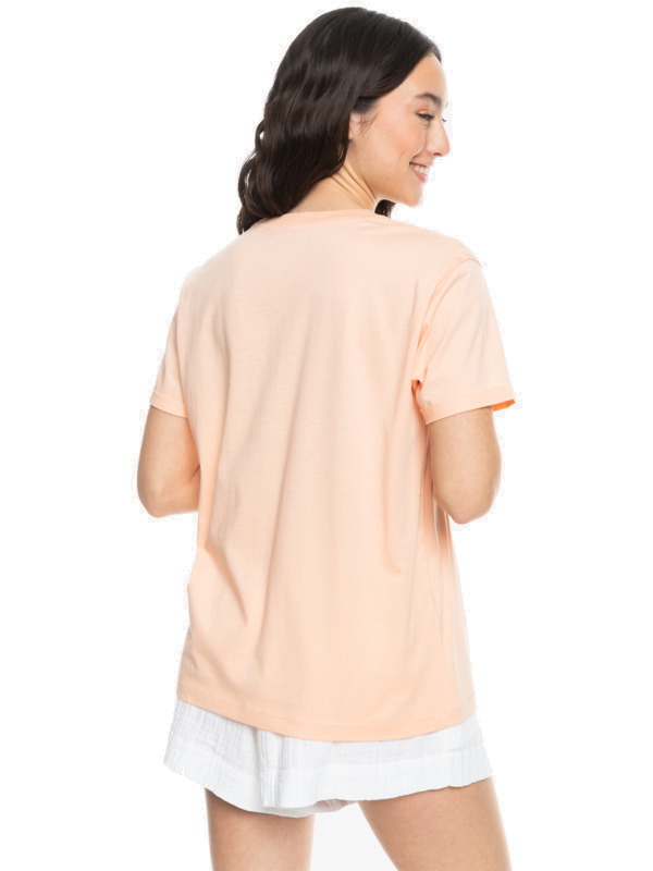 Roxy Damen T-Shirt Noon Ocean Tee peach