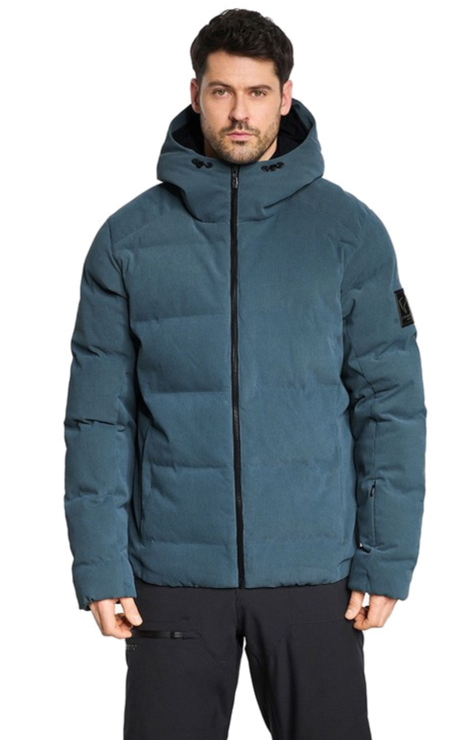 Ziener Herren Cord Skijacke TYERS-Z iron sky
