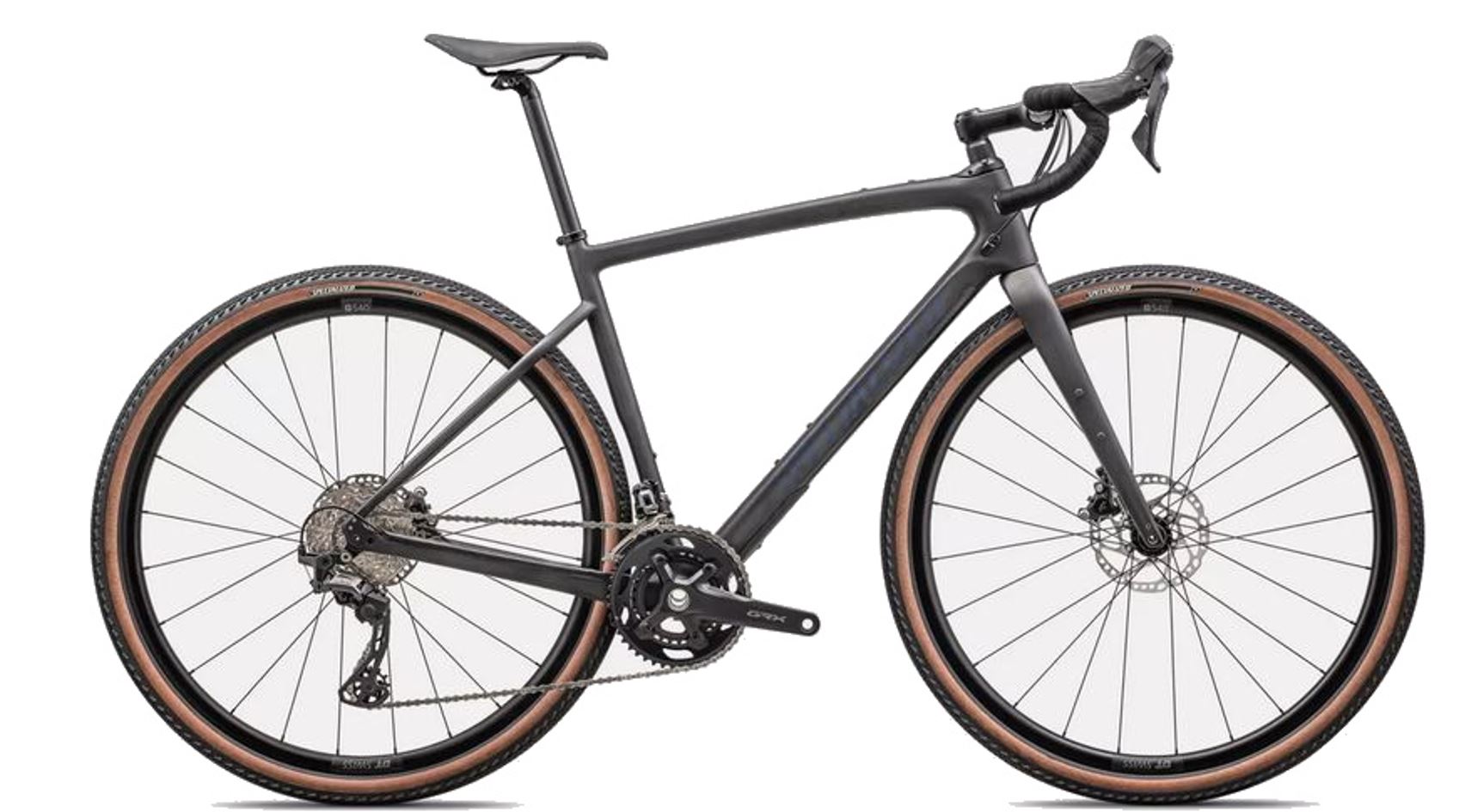 Specialized Diverge Sport Shimano GRX Gravel Bike Satin Carbon / Blue Onyx