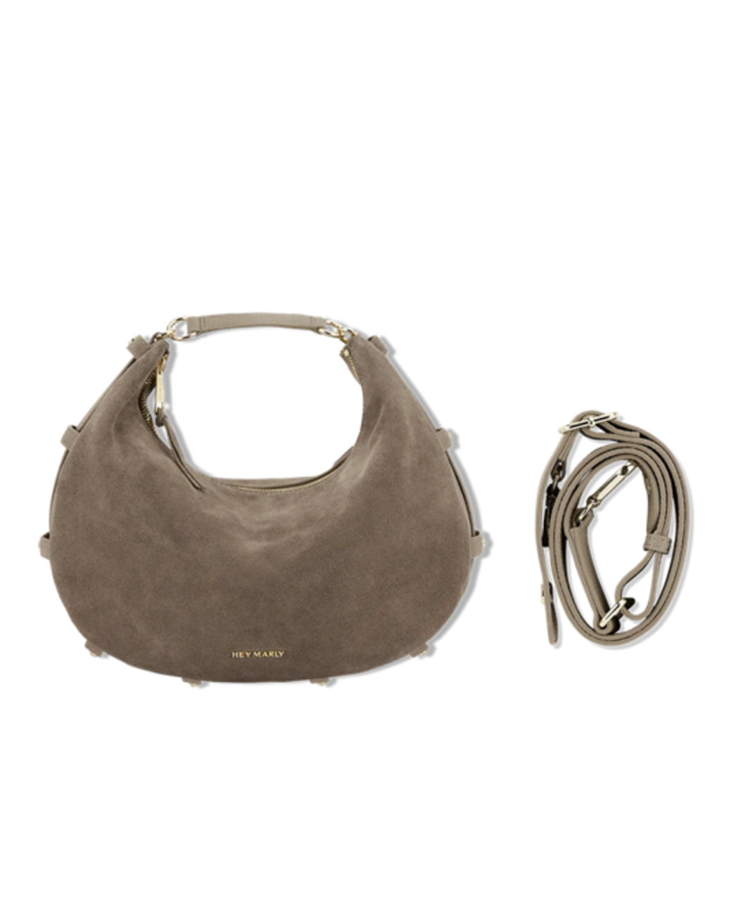 Hey Marly Lifetime Sister Suede M Mocha