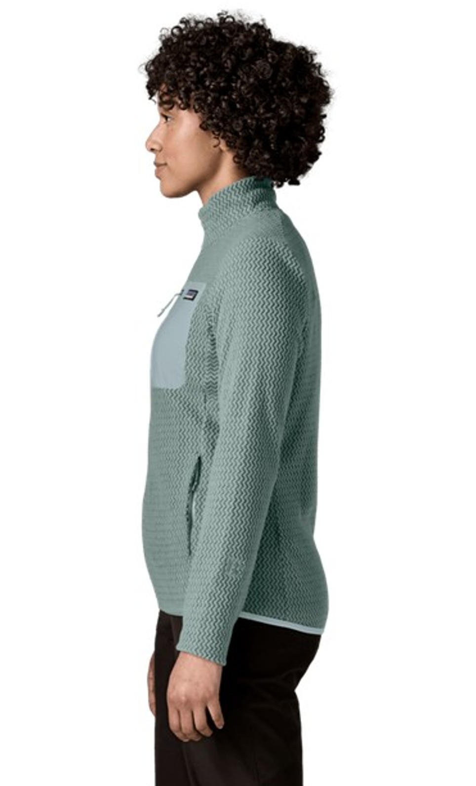 Patagonia Damen R1® Air Fleece Jacke Blue Sage