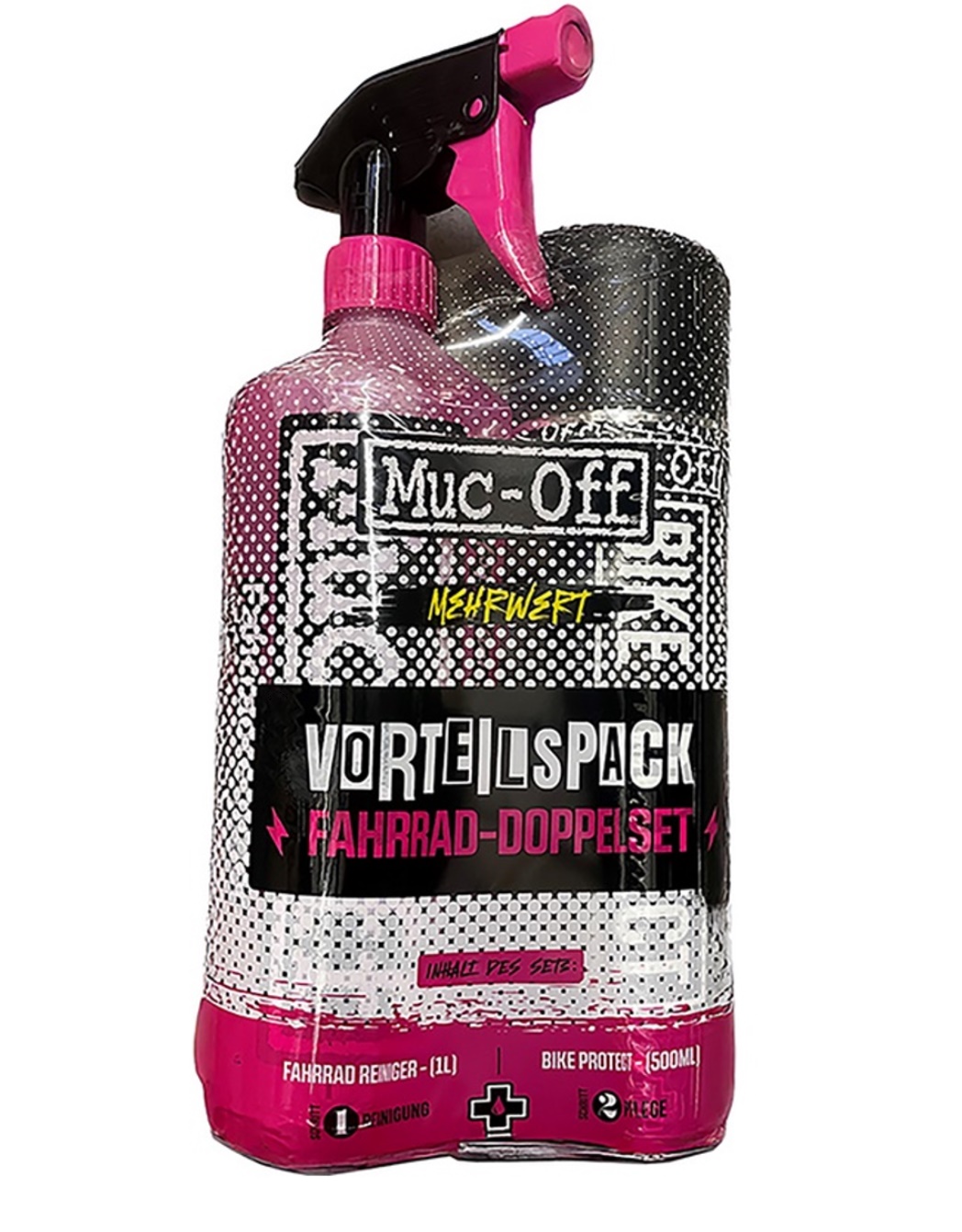 Muc Off Fahrrad Vorteilspack Bike Cleaner & Bike Spray Kit