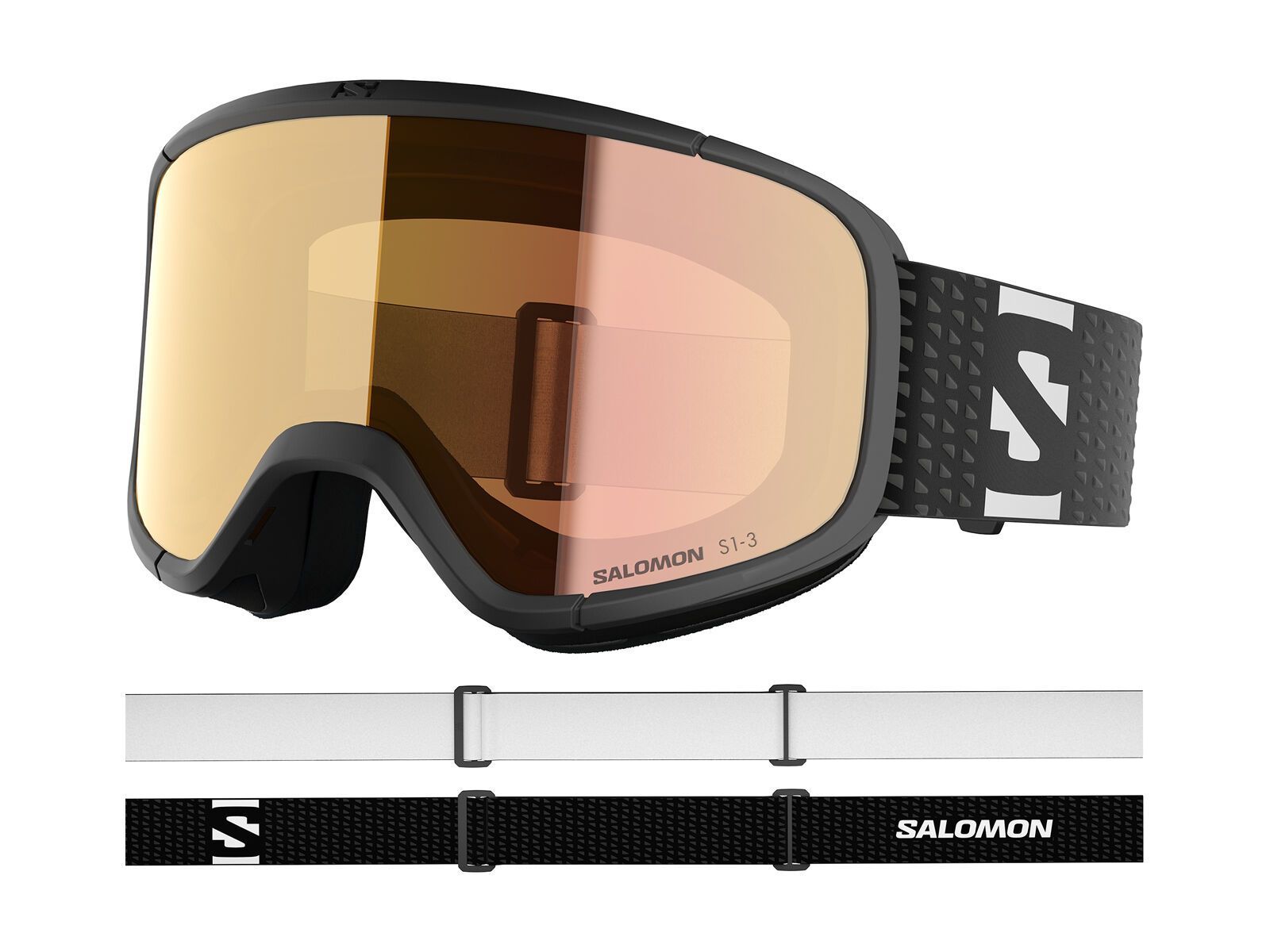 Salomon Schneebrille Aksium 2.0 Photochromic Red / black