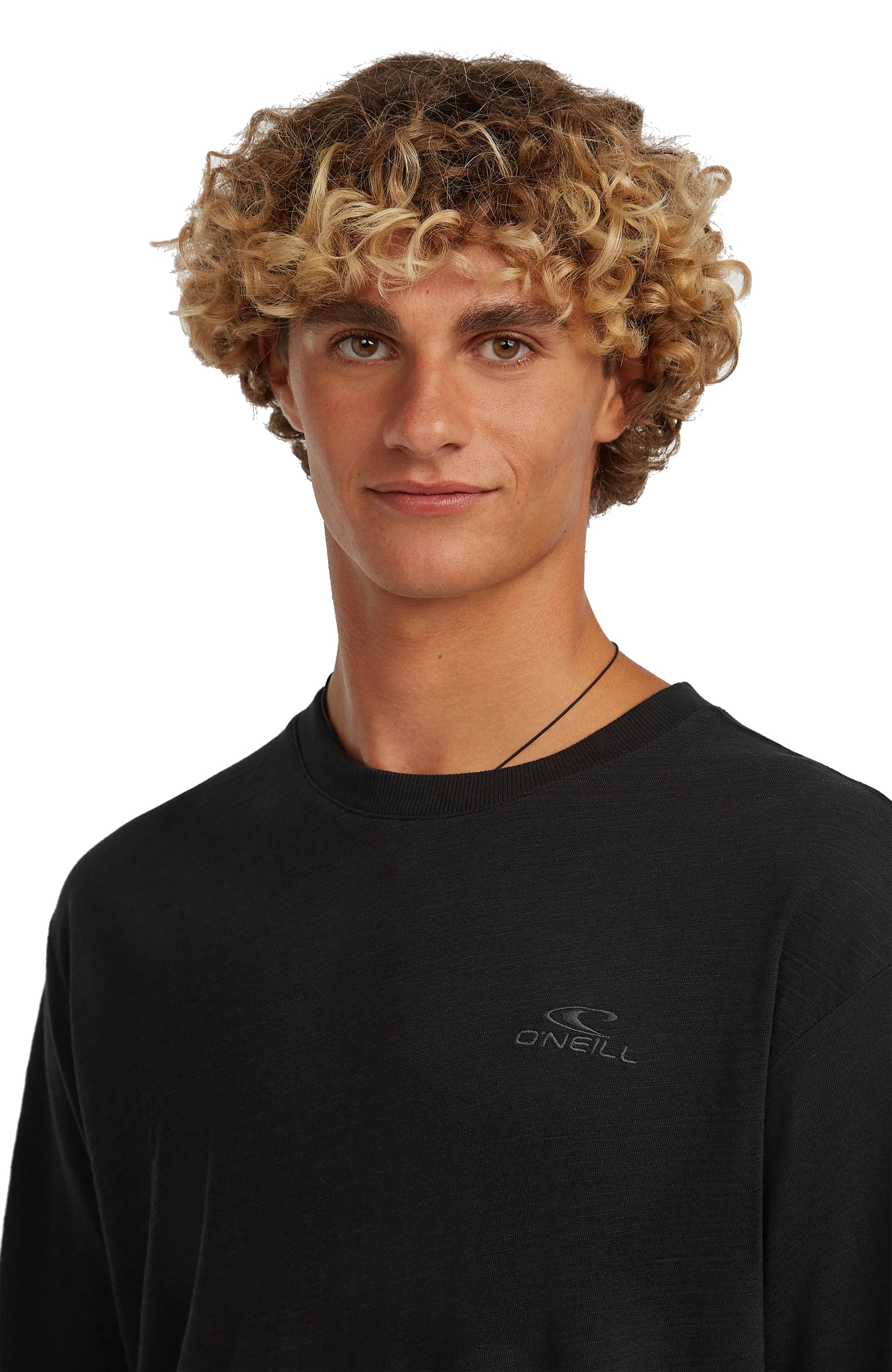 O'Neill Herren Longsleeve Slub Langarmshirt Black Out