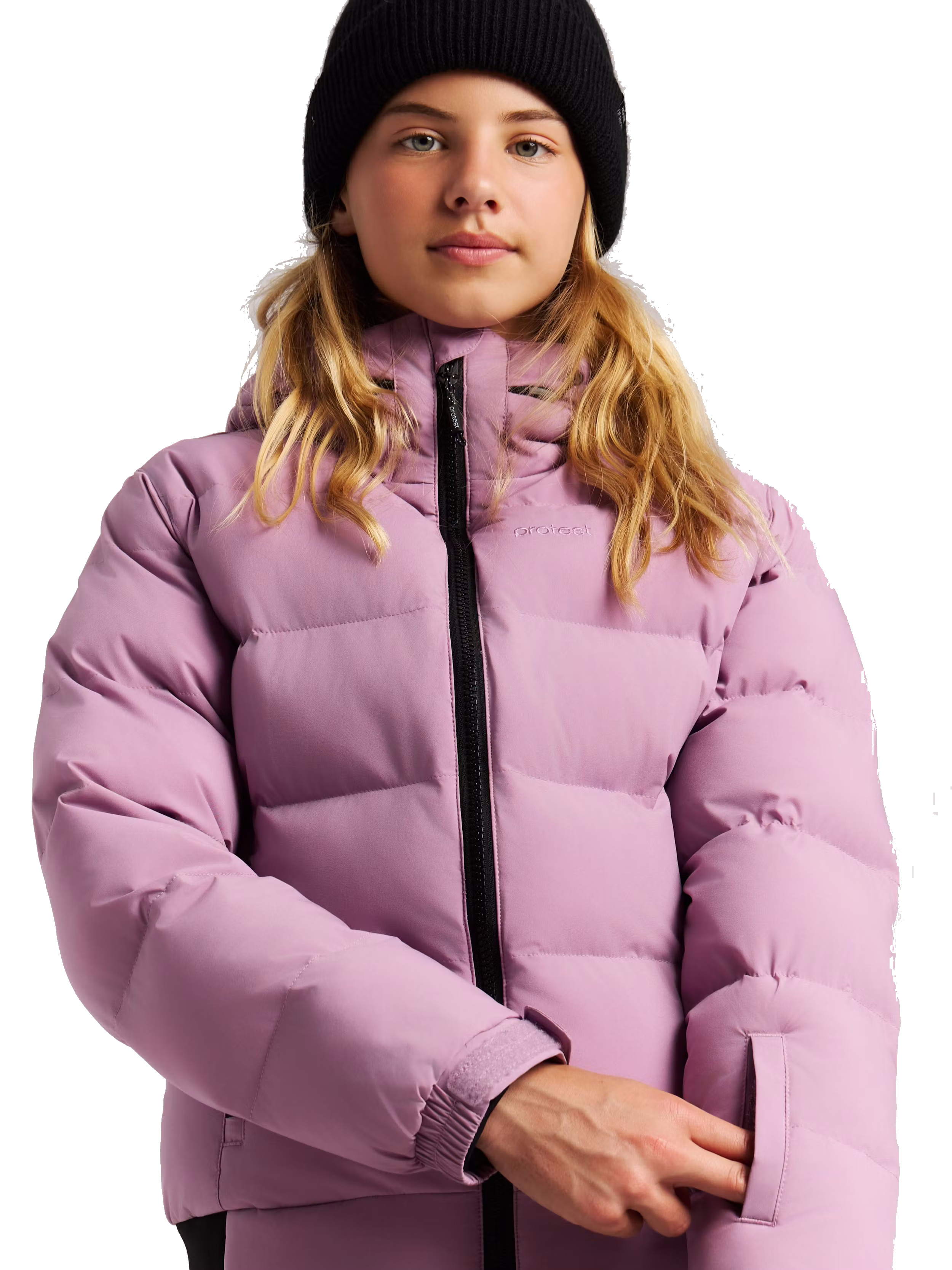 Protest Kinder Puffer Skijacke PRTELINY Valerianlilac