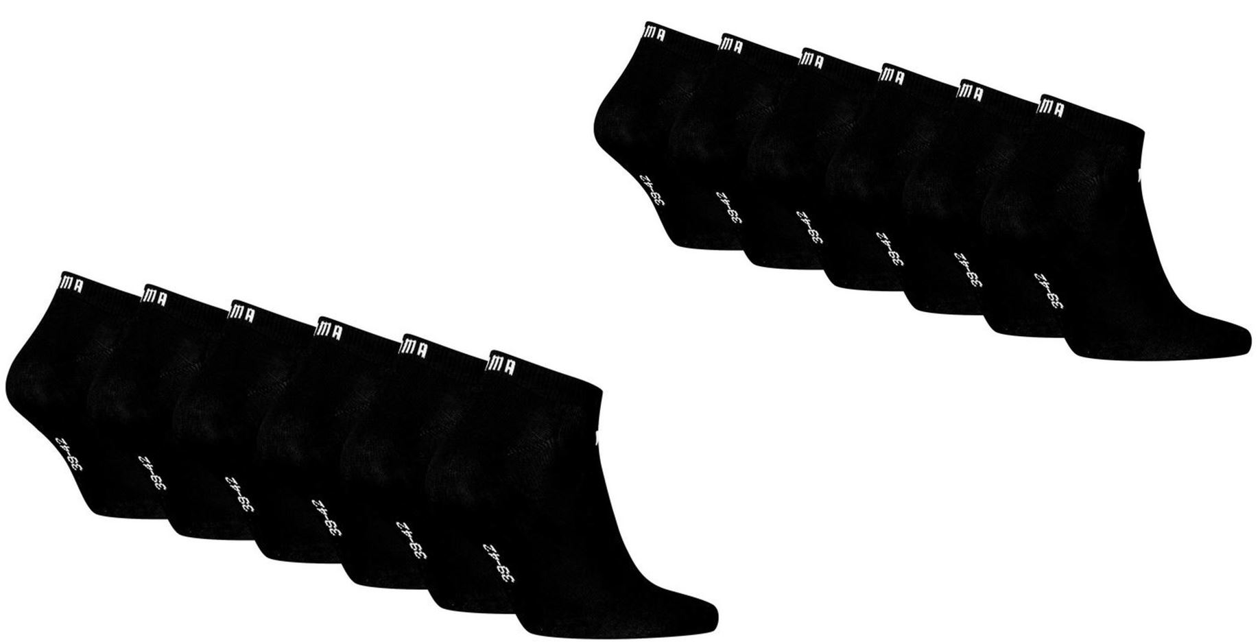 Puma ELEMENTS Sneakers Socken 12-Pack schwarz