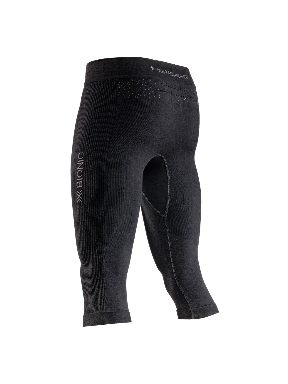 X-Bionic Herren MIGHTYWOOL PANTS 3/4 BLACK 