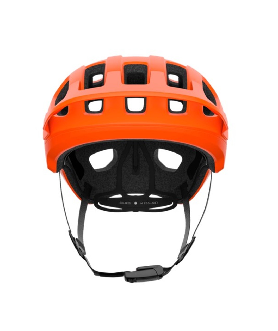 POC Fahrradhelm Cularis MTB Fluorescent Orange Matt / Uranium Black Matt