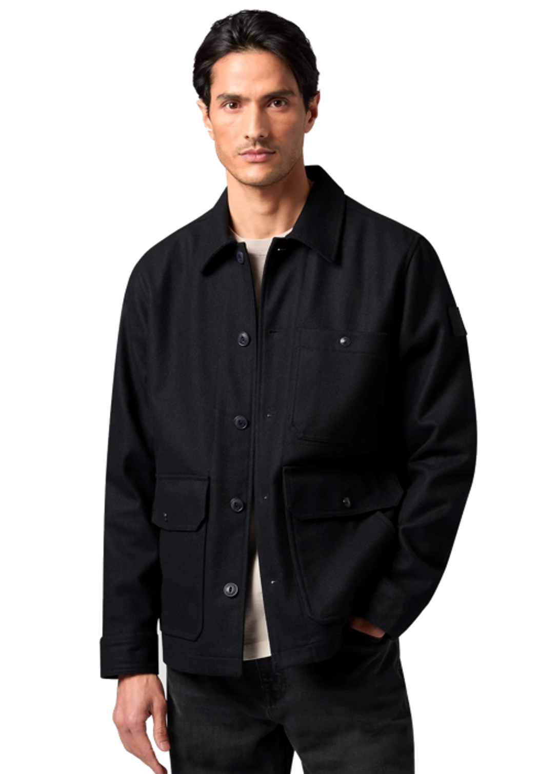 Belstaff Herren Jacke Trail Überhemd Navy