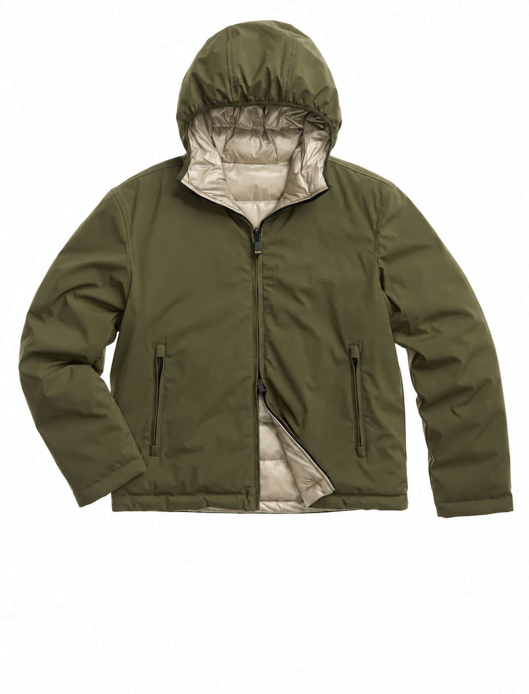 Blauer USA Herren Steppjacke Wendejacke Ballard Dark Green