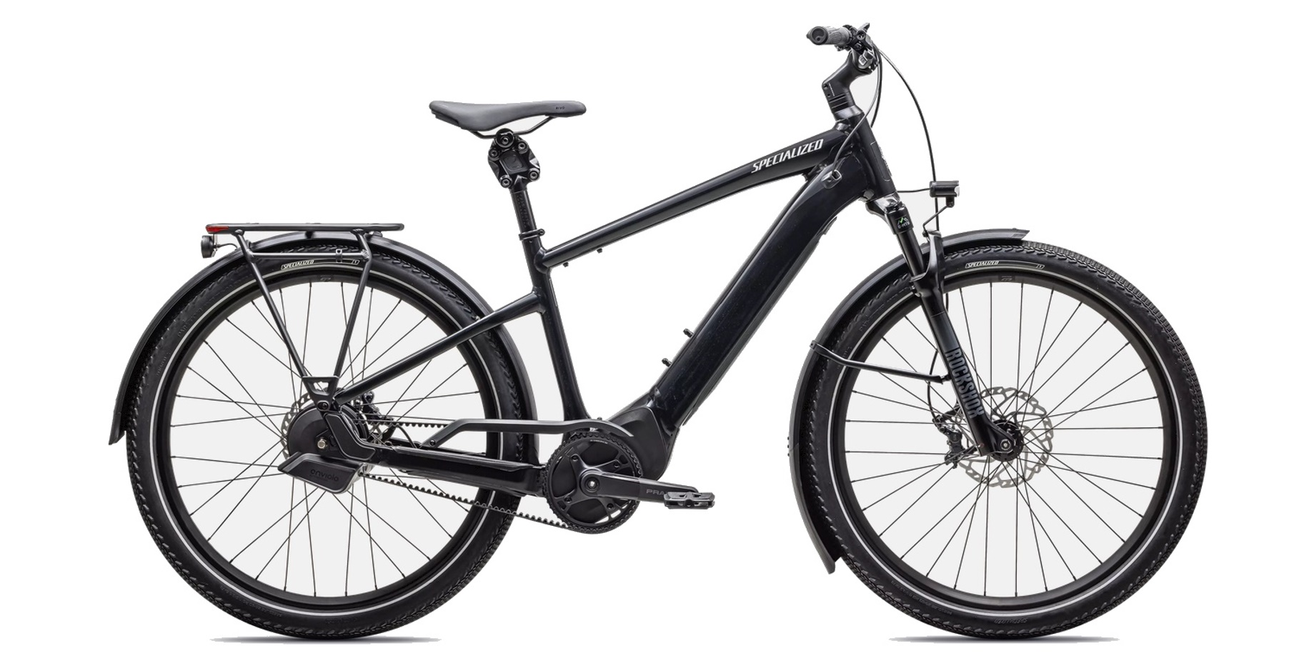 Specialized Turbo Vado 5.0 IGH Trekking Bike Gloss Castblack / Satin Silver Reflective 2025