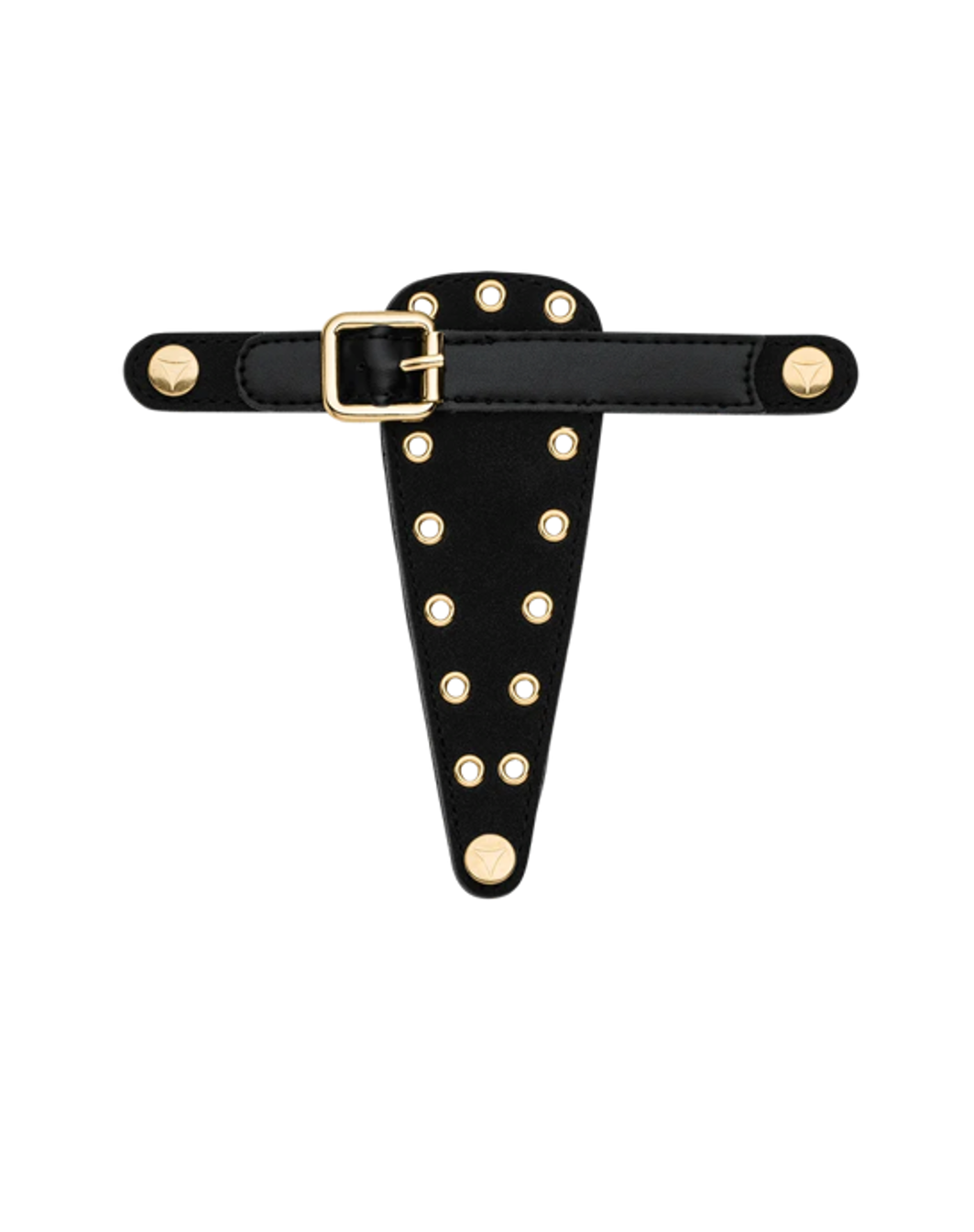 Hey Marly Eyelet Classic Topping für Sandalen Black
