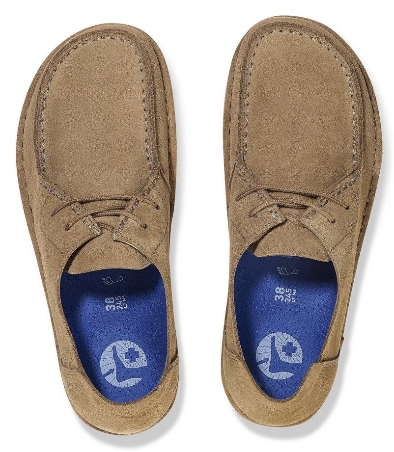 Birkenstock Herren Loafer Utti Lace Gray Taupe