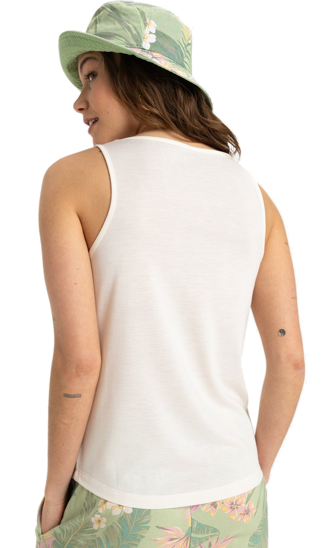 Roxy Damen Tanktop Surfclassic Tank weiß