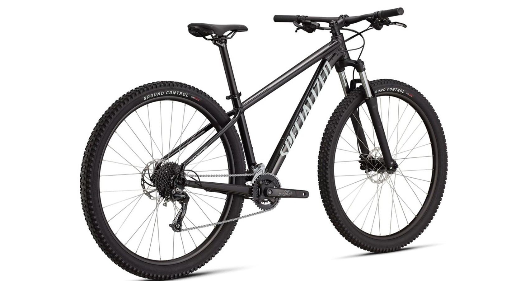 Specialized Mountainbike Rockhopper Base 29 Gloss Obsidian Dunewhite 2026