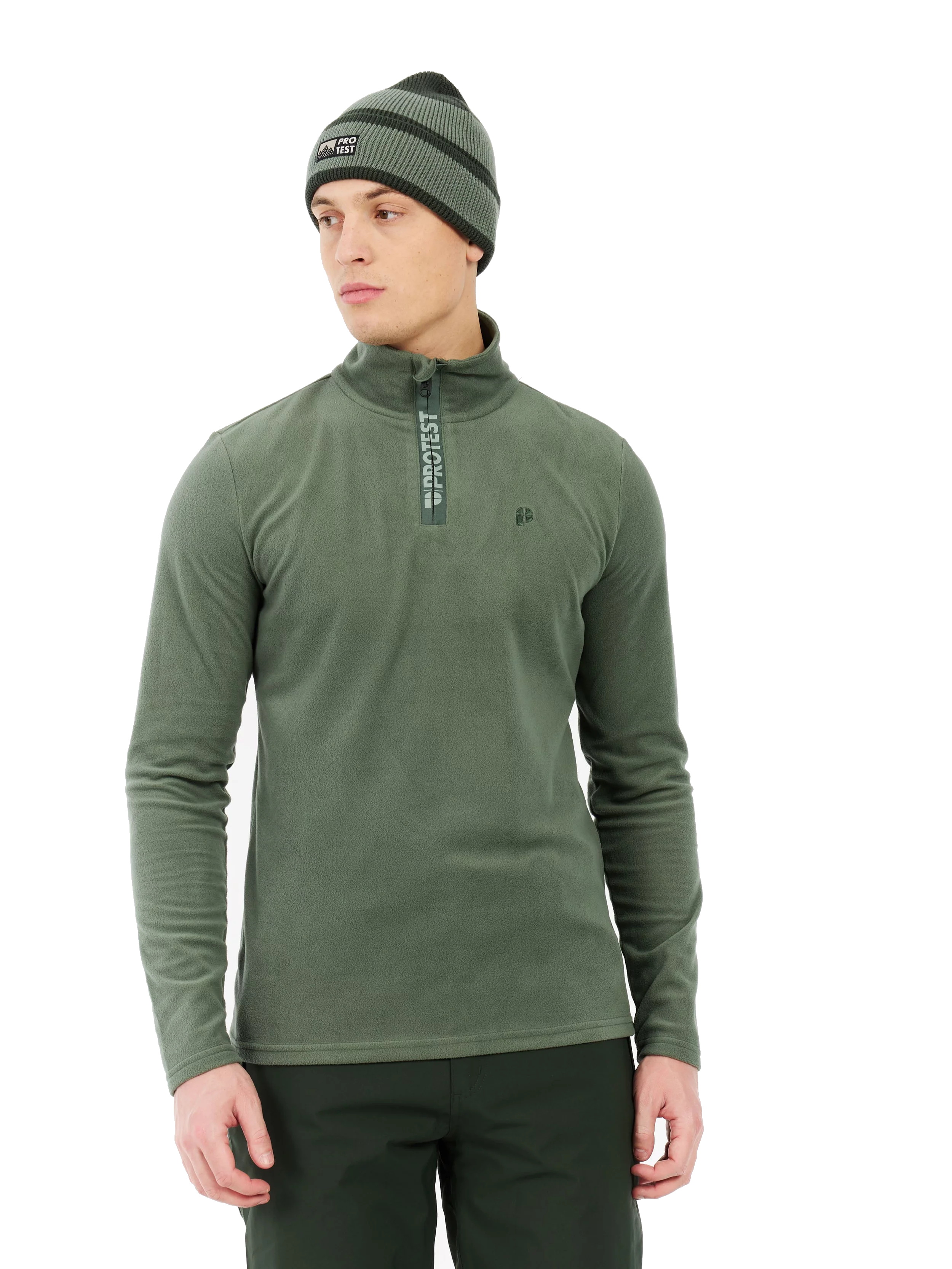 Protest Herren Fleece PRTReperfecto Aspen green