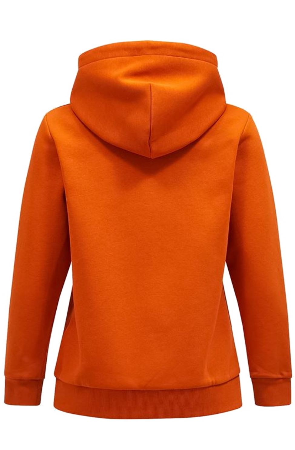 Peak Performance Damen Original Logo Hood Gold Flame