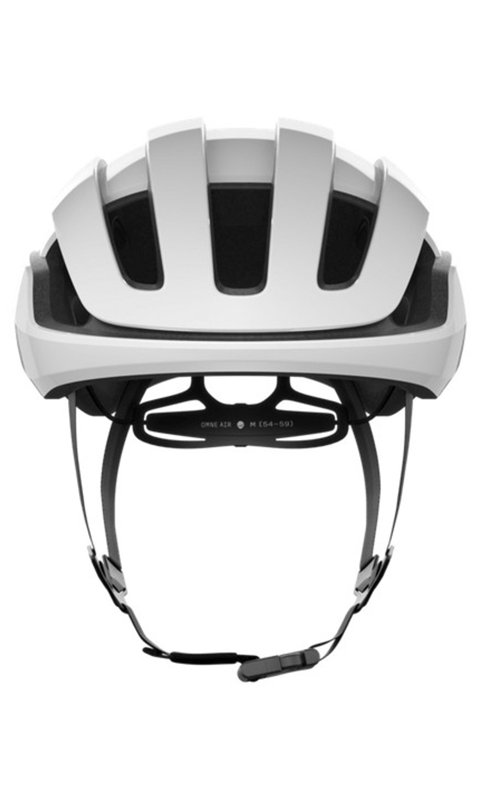 POC Fahrradhelm Omne Air MIPS Hydrogen White/Fluorescent Orange