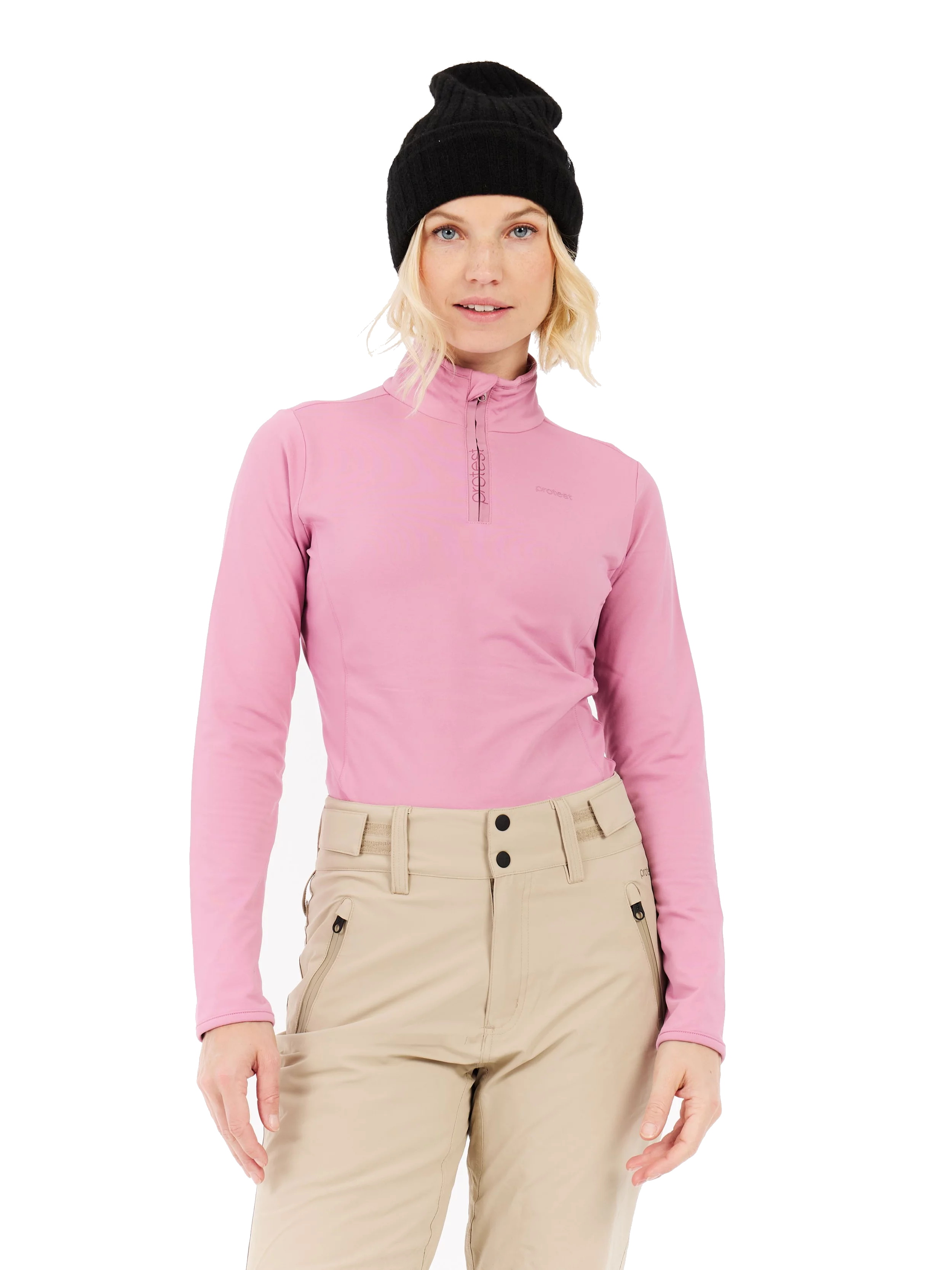 Protest Damen Funktionslayer REFABRIZ Vintage Pink