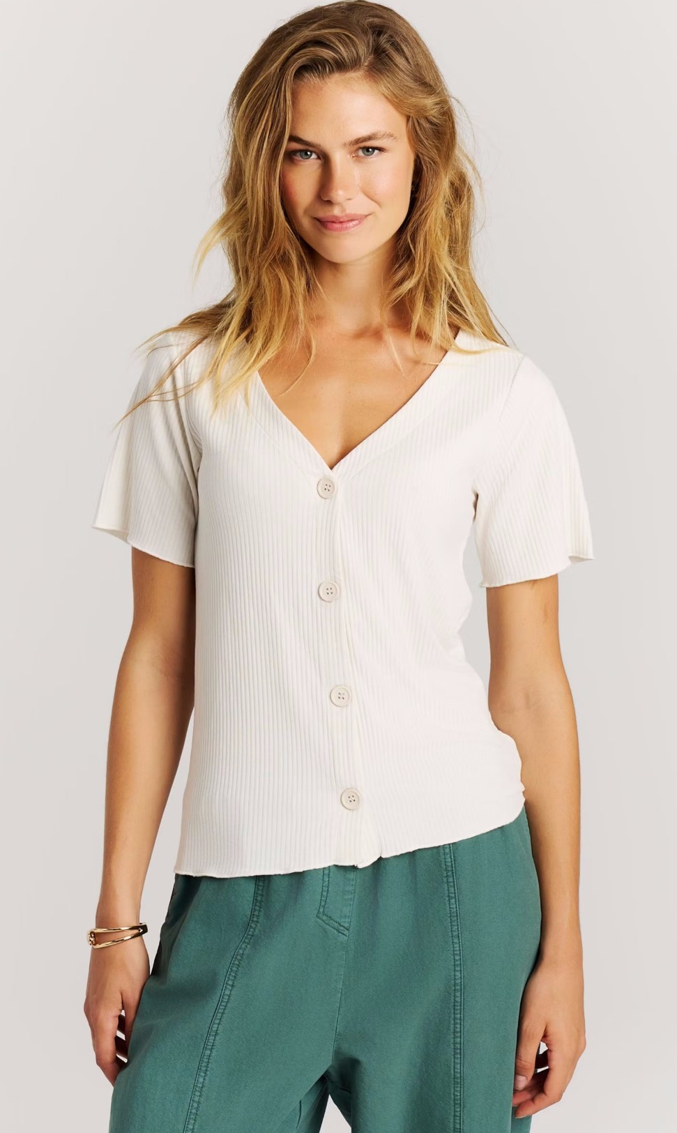 Protest Damen T-Shirt PRTOval Kitoffwhite 