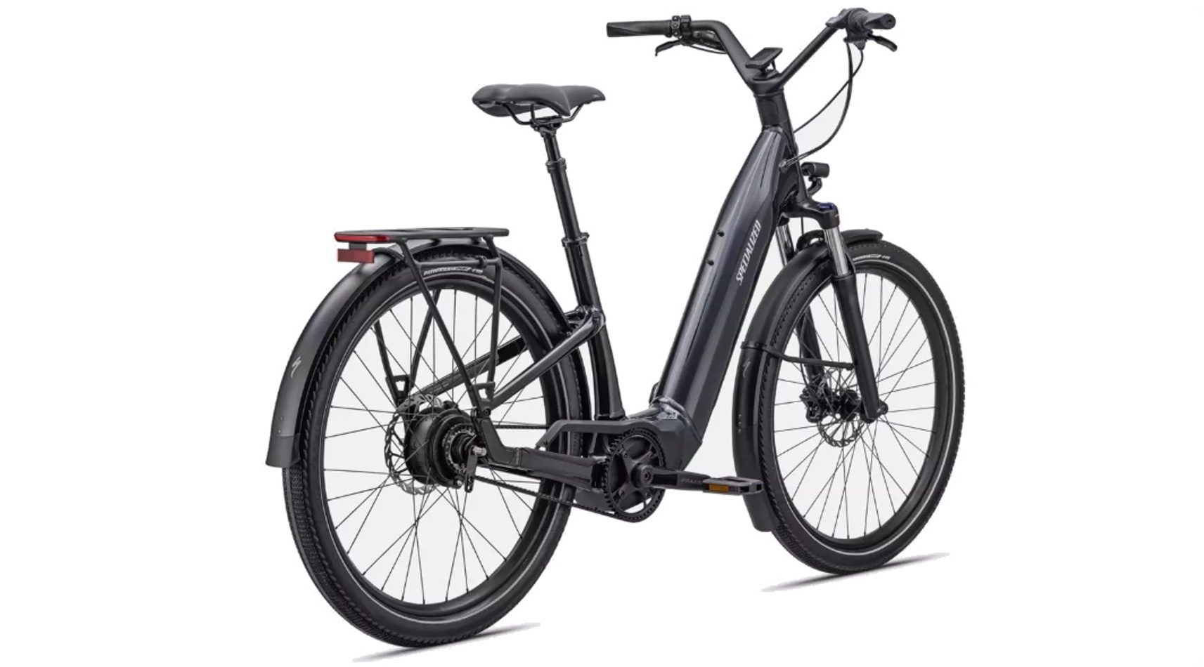Specialized Turbo Como 4.0 IGH City Bike Cast Black / Silver Reflective 