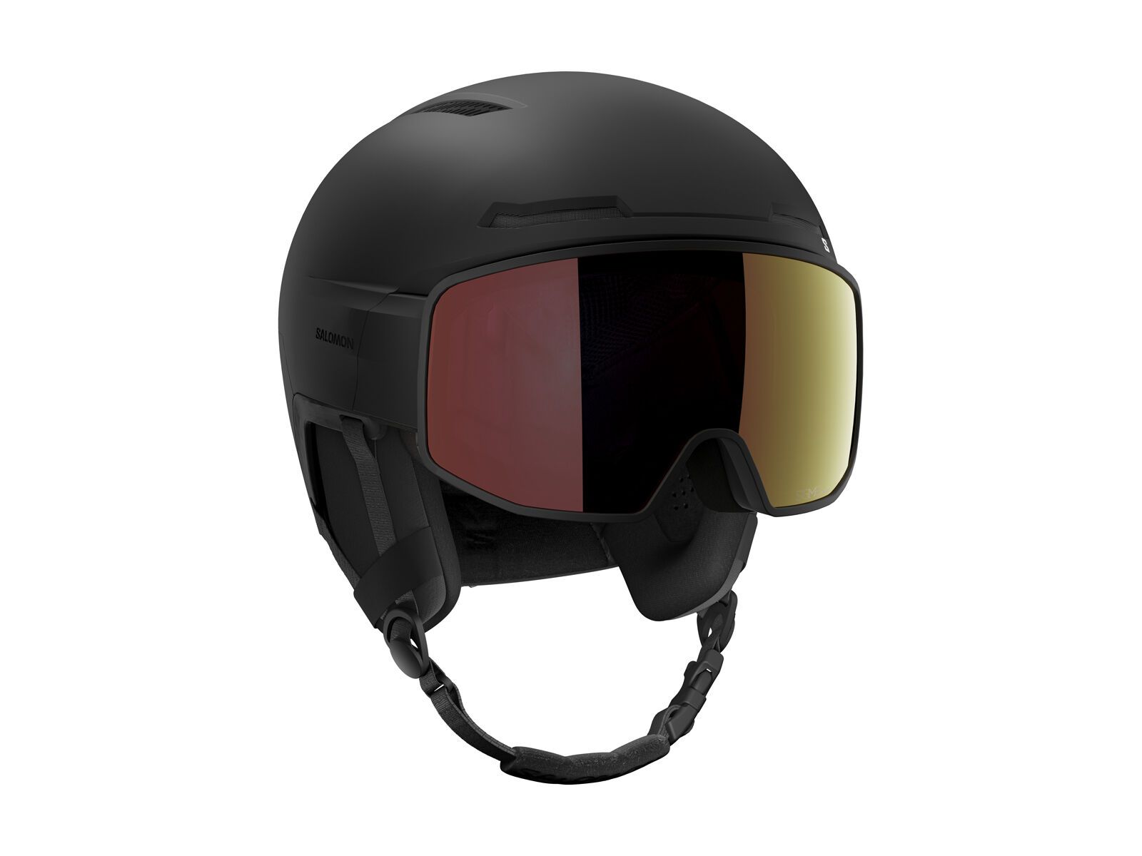 Salomon Visierhelm Driver Pro MIPS Sigma Photo Poppy Red / black
