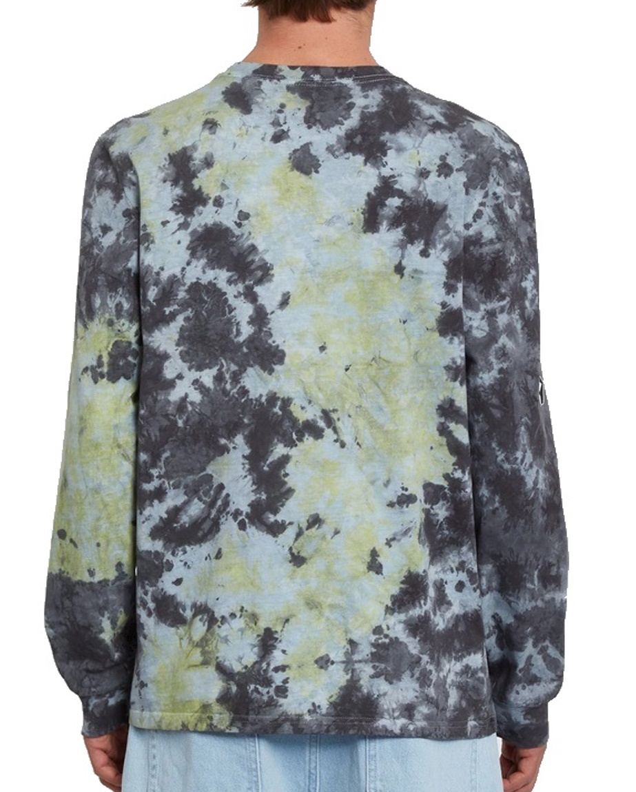 Volcom Longsleeve Iconic Dye Lime Tie Dye