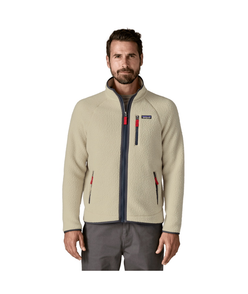 Patagonia Herren Retro Pile Fleece Pelican/ Smolder Blue