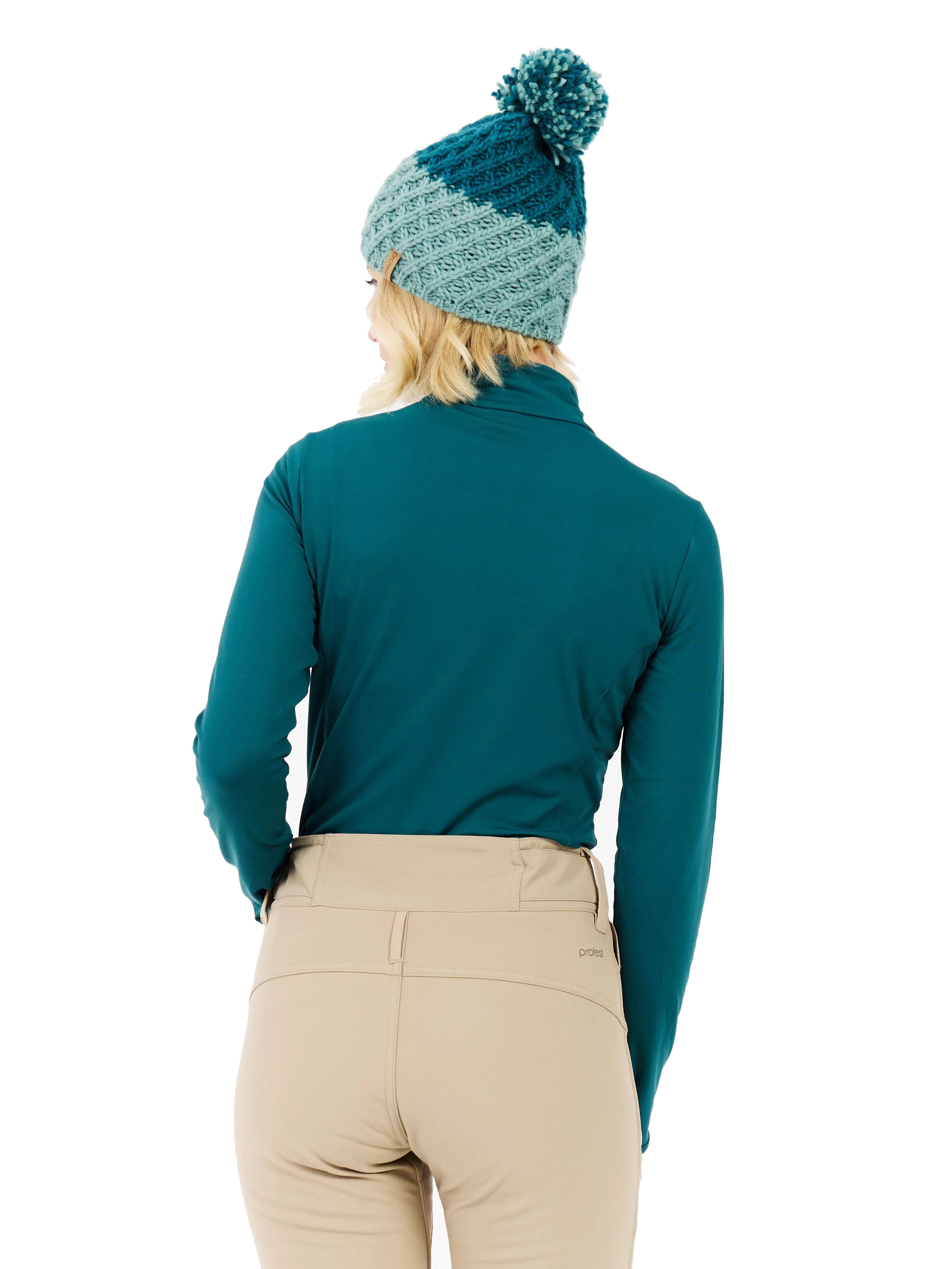 Protest Damen Funktionslayer REFABRIZ Rainstorm Blue