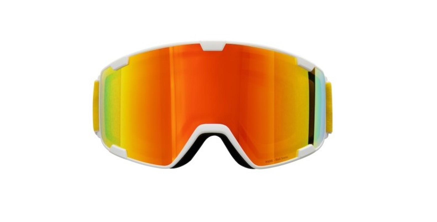 Red Bull Spect Schneebrille PARK-21RE2 Matt white Orange Red Mirror