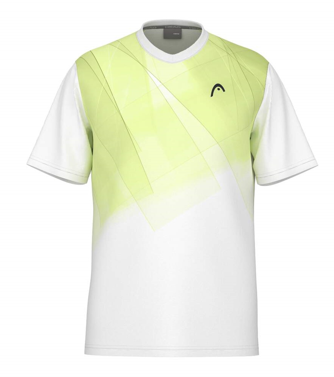 Head T-Shirt Topspin Print Vision Lightlime